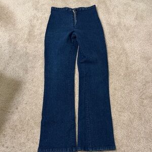 French Connection Dark Blue Flare Jeans